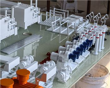 鉆機(jī)車模型制作過(guò)程展示